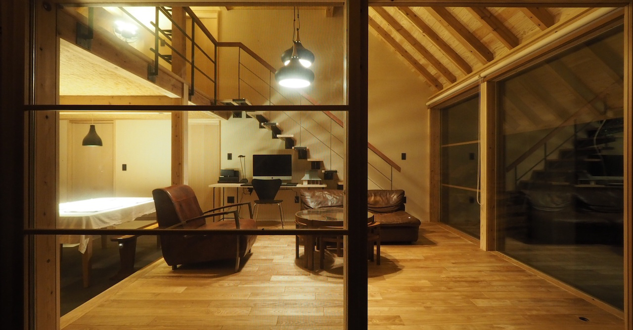 蓑帽子の家|外観