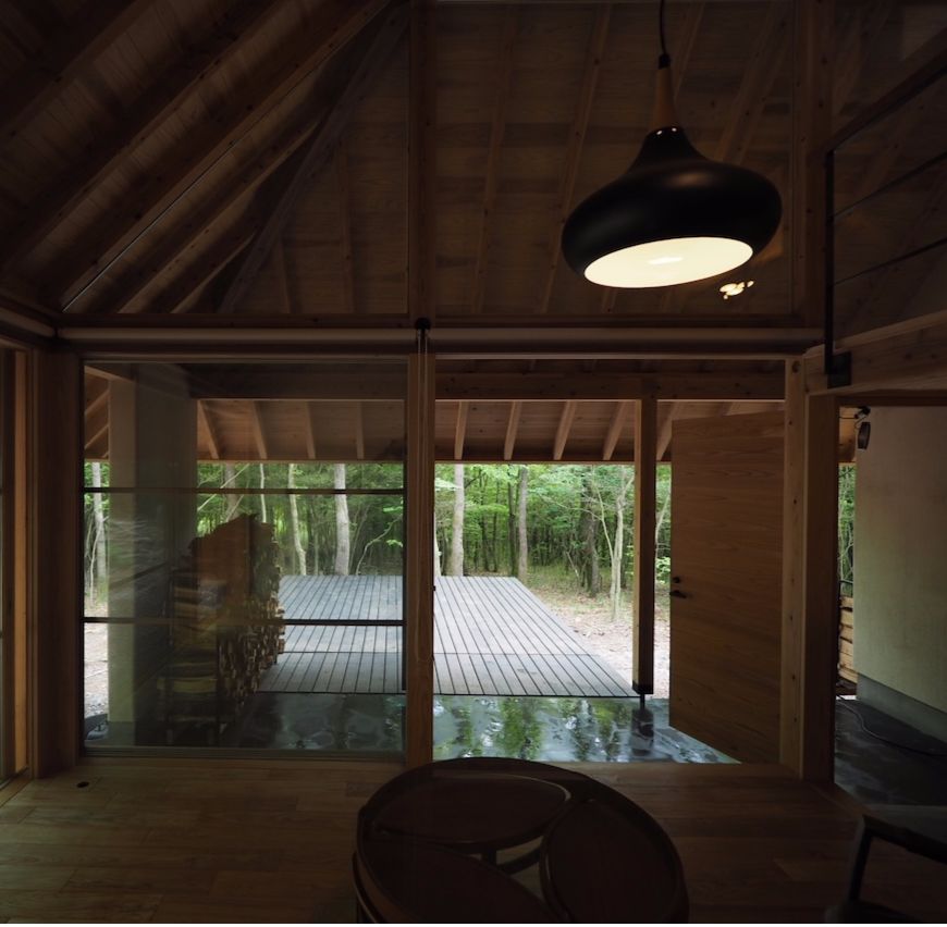 蓑帽子の家|リビング