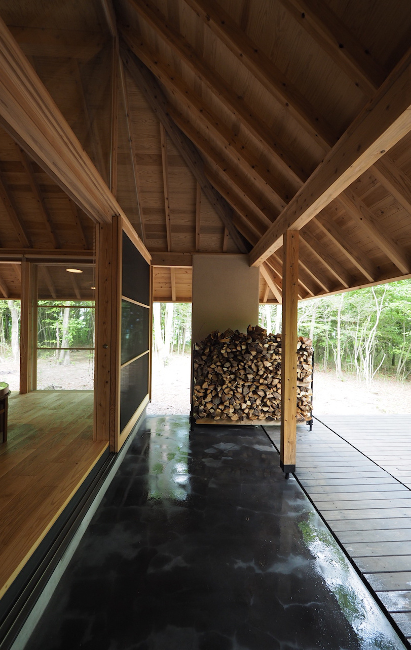 蓑帽子の家|三和土