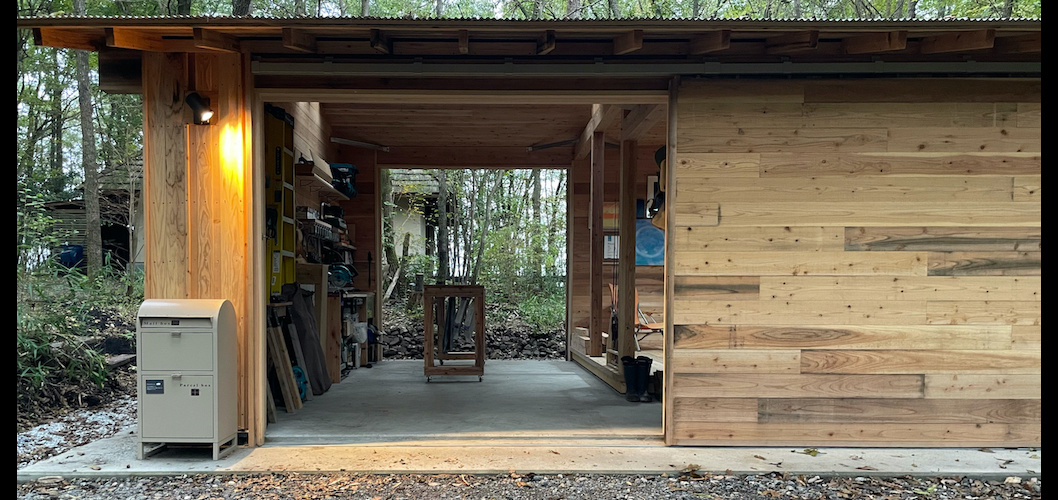 蓑帽子の家|ファサード