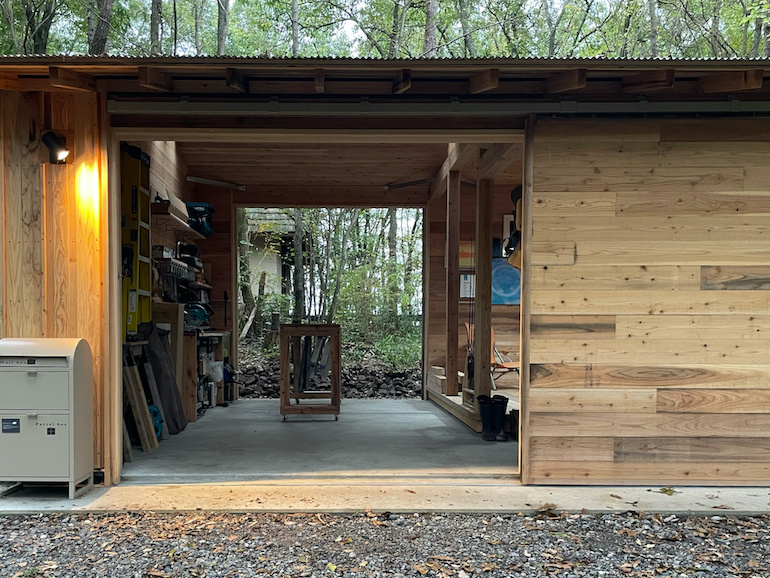 蓑帽子の家|リビング